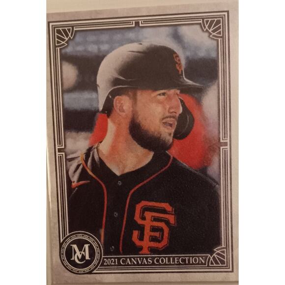 JOEY BART 2021 TOPPS MUSEUM COLLECTION CANVAS CCR23 RC SAN FRANCISCO GIANTS - Picture 1 of 6
